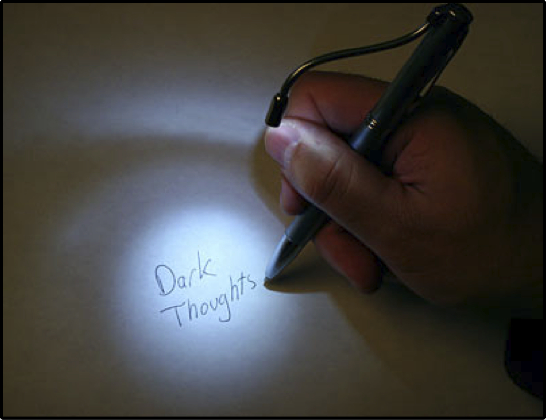 Dark Thoughts – My Writing Process